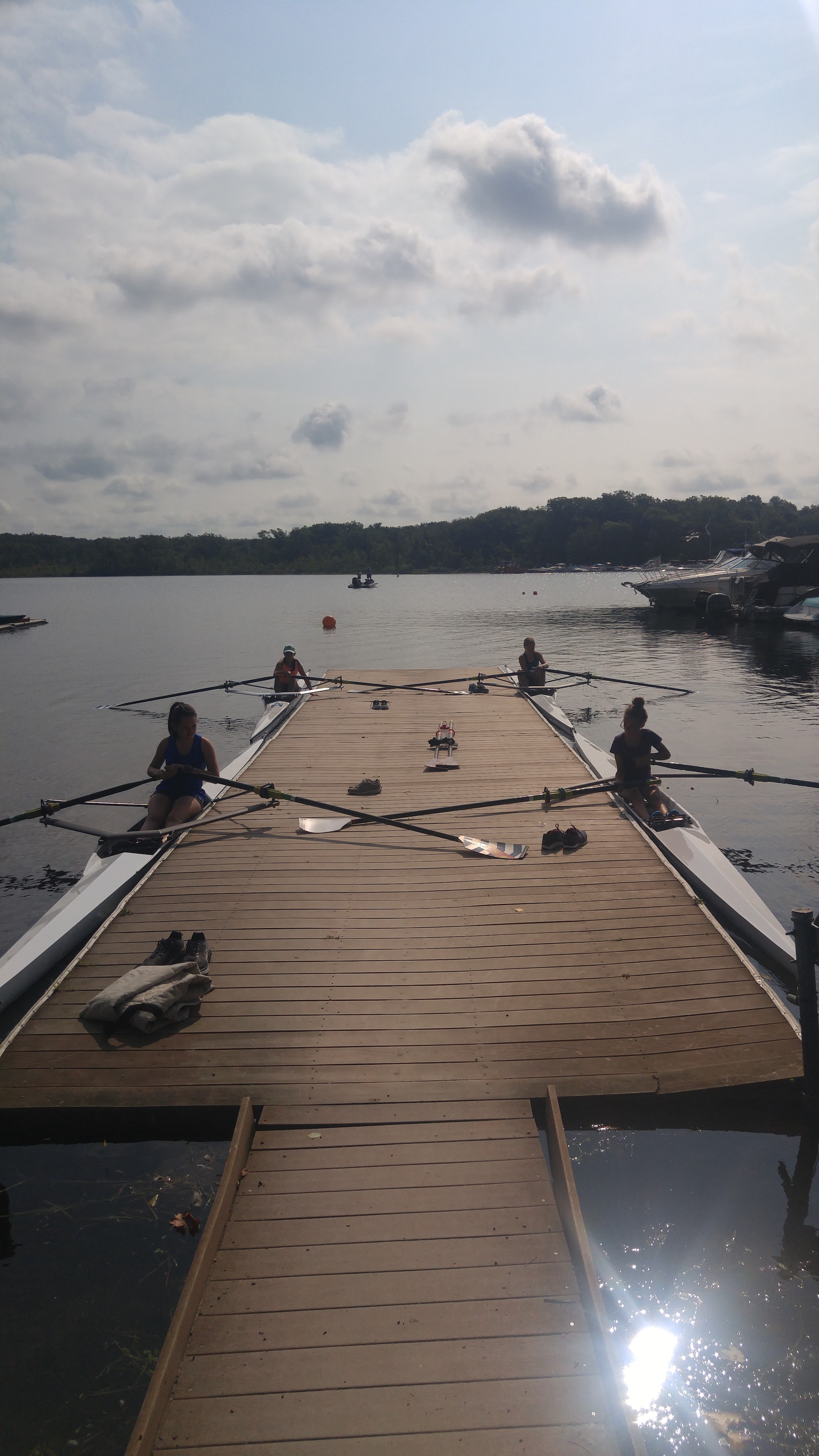 Youth Learn to Row